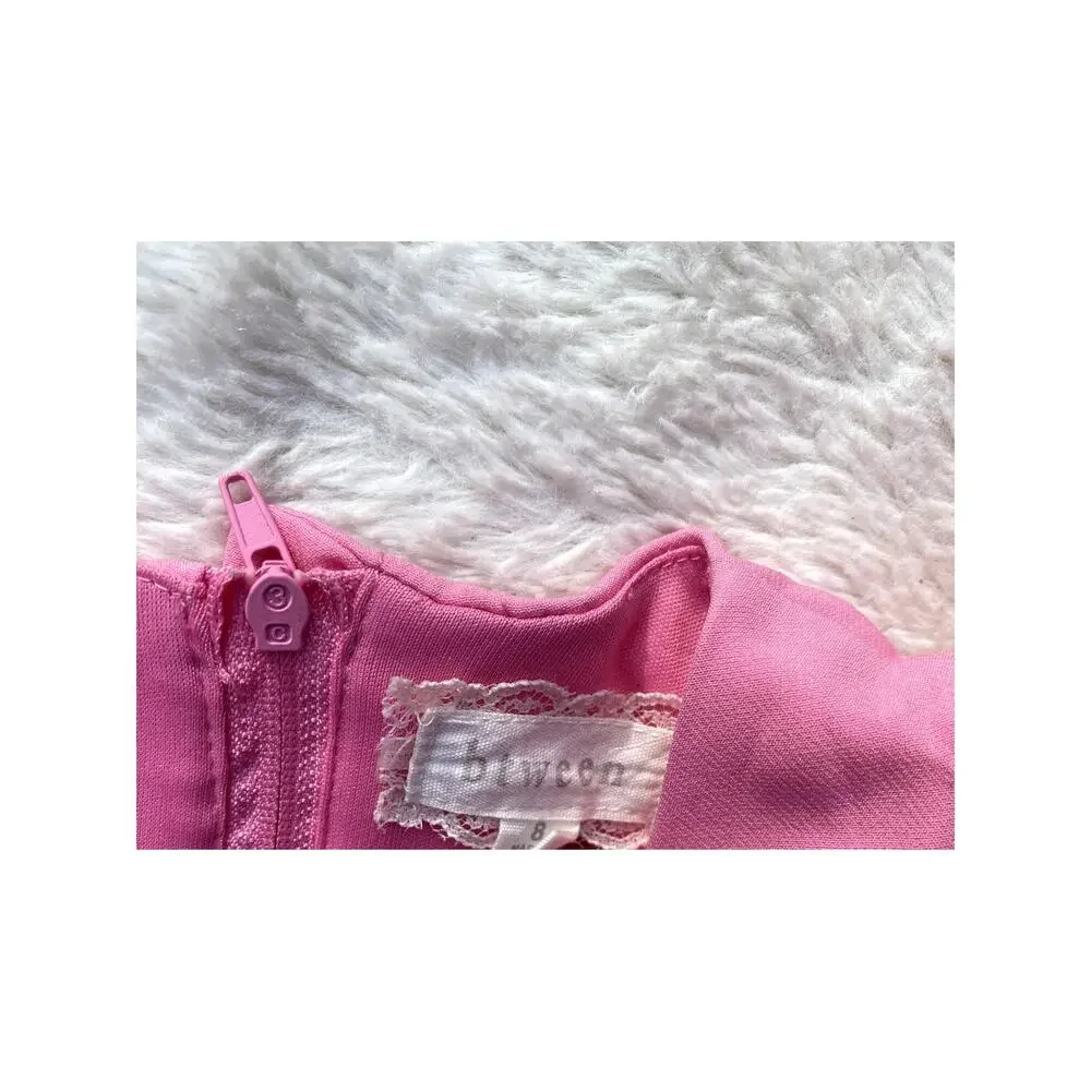 GIRLS PINK SPRING/SUMMER ROMPER SIZE 8